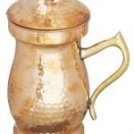 Pure Copper Jug 1.4 Litre  - 4.5*4.5*9 Inch