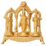 Brass Ram Dharbar Statue Idol Murti - 5*1.5*5 Inch