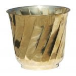 Brass planter Pot Gamala Diameter 12 Inch weight 1 Kg