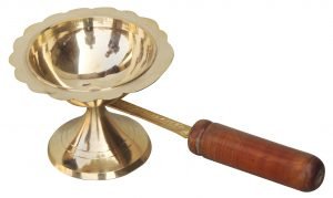Lakdhi Doopiya Deepak Diya - 9 Inch - Image 2