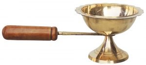 Lakdhi Doopiya Deepak Diya - 9 Inch - Image 3
