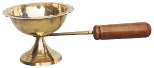 Lakdhi Doopiya Deepak Diya - 9 Inch