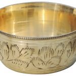 Brass Bowl Katori - 3.8*3.8*1.8 Inch - 6  Pcs