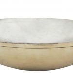 Brass Kadai With Kalai Work 2.5 liter - 10.5*10.5 Inch