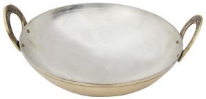 Brass Kadai With Kalai Work 2.5 liter - 10.5*10.5 Inch - Image 2