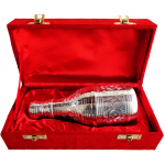 Brass Decorative Wine Bear Bottle - 7 Inch