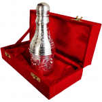 Brass Decorative Wine Bear Bottle - 7 Inch - Image 2