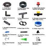 Drip Irrigation Garden Watering Kit (100 Plants Drip Kit) - Image 2