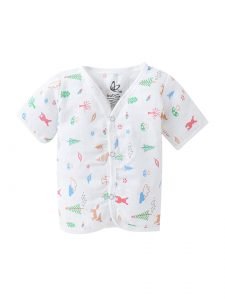 Organic Muslin Jhabla for Babies Newborn Clothes Ultrasoft Organic Cotton Jhabla Set Unisex Summer Vest for Infants Gift Set GOTS Certified 0- 3 months - Image 3