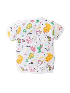 Organic Muslin Jhabla for Babies Newborn Clothes Ultrasoft Organic Cotton Jhabla Set Unisex Summer Vest for Infants Gift Set GOTS Certified 0- 3 months - Image 9
