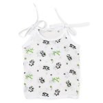 GOTS Certified Extra Soft Organic Cotton Muslin Knot Jhabla for Newborn Baby (3-6 Months) (3-6 Months) (White) - Image 4