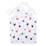 GOTS Certified Extra Soft Organic Cotton Muslin Knot Jhabla for Newborn Baby (3-6 Months) (3-6 Months) (White) - Image 5