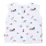 100% Organic Muslin Jhabla (Small (0-3 Months)), Multicolor - Image 6