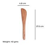 Wooden Flip/Spatula/Ladle for Cooking Dosa/Roti/Chapati | Kitchen Tools | No Harmful Polish | Handmade | Cookware - (Neem Wood, Set of 4) - Image 2