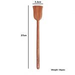 Wooden Flip/Spatula/Ladle for Cooking Dosa/Roti/Chapati | Kitchen Tools | No Harmful Polish | Handmade | Cookware - (Neem Wood, Set of 4) - Image 3