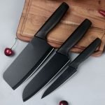 Kitchen Knife, Meat Knife,Professional Chef’s Knife, Sharp Blade with Ergonomic Handle for Home Kitchen and Restaurant, Set of 3
