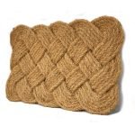 Coir Rope mat 17” x 30” ( 43 cm x 76cm) | Natural Coir Mat