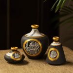 Terracotta Pots Flower Vases for Living Room Terracotta Decorative for Home & Decorative Vase for Home Decor