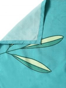 Double Bedsheet with 2 Pillow Covers - 160 TC Supersoft Glace Cotton - Breathable & Wrinkle Free - 3 Pcs Set | Sky Blue Aqua - Image 2