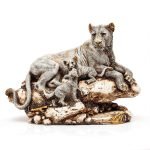 Polyresin Tiger Statue, Standard, Multicolour - Image 4