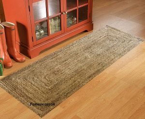 Decor Jute Carpet (Beige, 2.5 x 6 ft) - Image 2