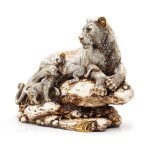 Polyresin Tiger Statue, Standard, Multicolour - Image 6