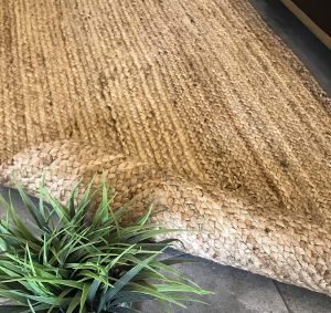 Decor Jute Carpet (Beige, 2.5 x 6 ft) - Image 3