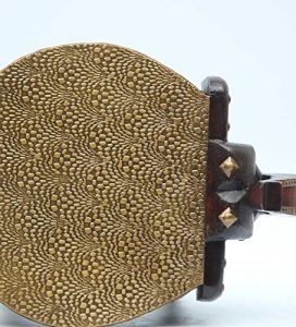 Wooden Metal Polish Decorative Rajastani Hand Polish Elephant Stool | Rajasthani Home Decor Handicrafts | Home Decorative Items in Living Room, Bedroom, Office | (12 inch) - Image 9