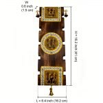 Dhokra & Warli Handpainted Wooden Wall Hanging Set - Wall Hanging decor Home Decorative Items - Image 3