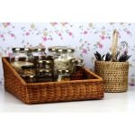 Wicker Basket Organizer Basket Suitable for Cloth, Storage Basket, Bin Organizer