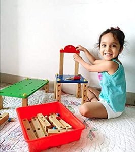Wooden DIY Maker Set (3 Years+) - Building & Constructive STEM Toy - Image 6