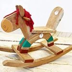 Rocking Horse | Pure Neem Wooden Swinging Horse Toy for Kids of Age 1 to 5 Years | for Balance & Coordination