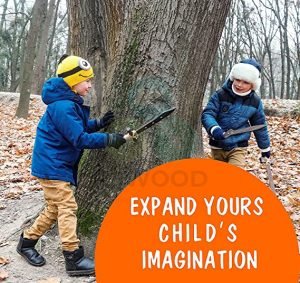 Engaging Wooden Swords for Kids -3 Pack Eco-Friendly Handmade Wooden Toy Swords for Kids Aged 5 and Up -Durable, Safe, Chemical Free Outdoor Play Equipment for Kids - Image 2