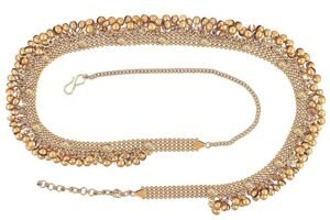 Diva Antique Gold Ethnic Kamarband for Women