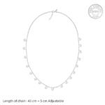 Silver Classic Queen's Necklace | Gifts for Girls and Women | With Certificate of Authenticity and 925 Stamp - Image 3