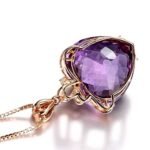 Women's Crystal Heart Pendant Necklace With Zircon Stones - Image 4