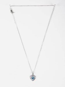 Sterling Silver Heart Pendant Necklace | With  Chain | Gift for Women and Girls - Image 3
