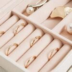 Jewellery Organisers Box PU Leather Storage Case for Rings, Earrings, Necklace Jewelry Organizer for Women Travel - Image 3