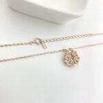 Multi Wearing Heart Necklace 4 Heart Magnetic Rose Gold Necklace Pendant Heart Toggle Necklace Diamond Women/Girls Accessories - Image 3