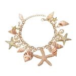 Bracelet For Women And Girls Fashion Charm Chain Bracelets | Gold Silver Plated Hanging Charm Bracelet | Birthday And Anniversary Gift For Women & Girls Valentine Gift for Girls