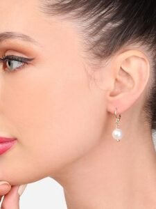 Set of 25 Gold Tone Contemporary Studs & Drop Earrings For Women - Image 4