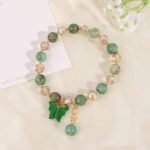 1 PC Butterfly Sparkly Crystal Beads Tassel Bracelet With Cute Enamel Butterfly Charms for Girls/Teens/Women - Image 4