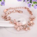 Gold Plated Combo of 2 Bracelet for Women and Girls (Rose Gold) - Image 3