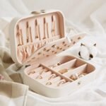 Jewellery Organisers Box PU Leather Storage Case for Rings, Earrings, Necklace Jewelry Organizer for Women Travel - Image 8