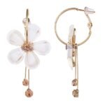 Earings Gold Plated Floral Earrings for Girls and Women - Image 2