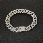 Stylish Bracelet For Men Women Gold Plated American Diamond Studded Charming Golden Bracelets For Women Girls Men Boys Jewellery Accessories Love Gifts - Image 3