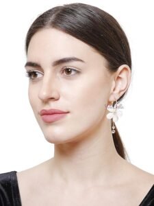 Earings Gold Plated Floral Earrings for Girls and Women - Image 4