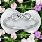 Sterling Silver Rings for Women, Infinity Ring for Women & Girls, Stylish Rings for Women, Infinite Love Proposal Ring for Girlfriend Free Size - Image 2