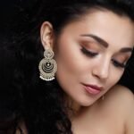 Earrings Jhumka for Girls | Fashion Jewellery Women Artificial Gold Plated | Fancy latest Alloy Jhumki Chandbali Earring | Drops & Danglers - Image 5