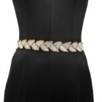 Saree waist hip belt kamarband pan gold - Image 5